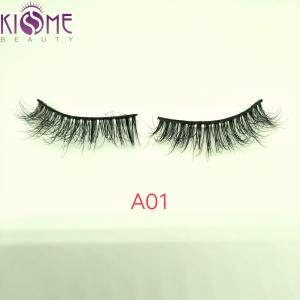 Buy cheap 100% mink fur material lashes 3d mink eyelashes product