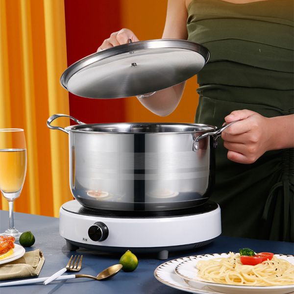 Kitchen Sets Accessories Stainless Steel Cookware Non Stick Cooking Ware Cookware Sets with Handle