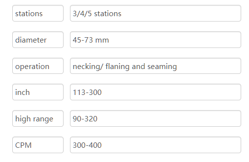Full Automatic Aerosol Making Machine Aerosol Cap Production Line