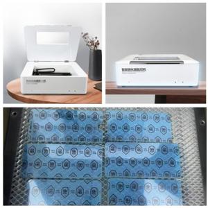China 40w Daqin Co2 Water Cooling Laser Cutting Machine For Mobile Screen Protector on sale