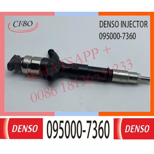 095000-7360 Diesel Engine Fuel Injector 23670-39155 For TOYOTA LAND CRUISER 1KD-FTV