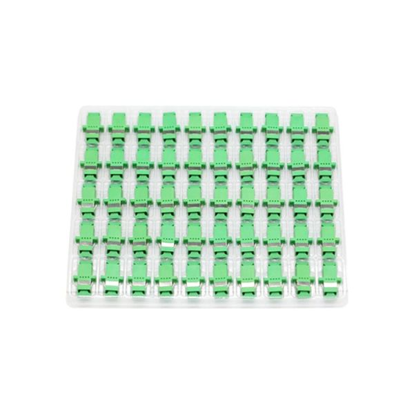 Singlemode Simplex Fiber Optic Adapter SC APC To SC APC Adapter With Flange Coupler