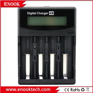 China Multifunctional 4 Slot 18650 Battery Charger Rechargeable 450G Weight on sale