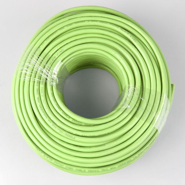 Copper PVC LSZH Cat7 Lan Cable Length 100m Multipurpose PE Insulation