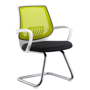 Buy cheap Ergonomically Designed Office Training Chairs With Arms / Chrome R350 Foot product