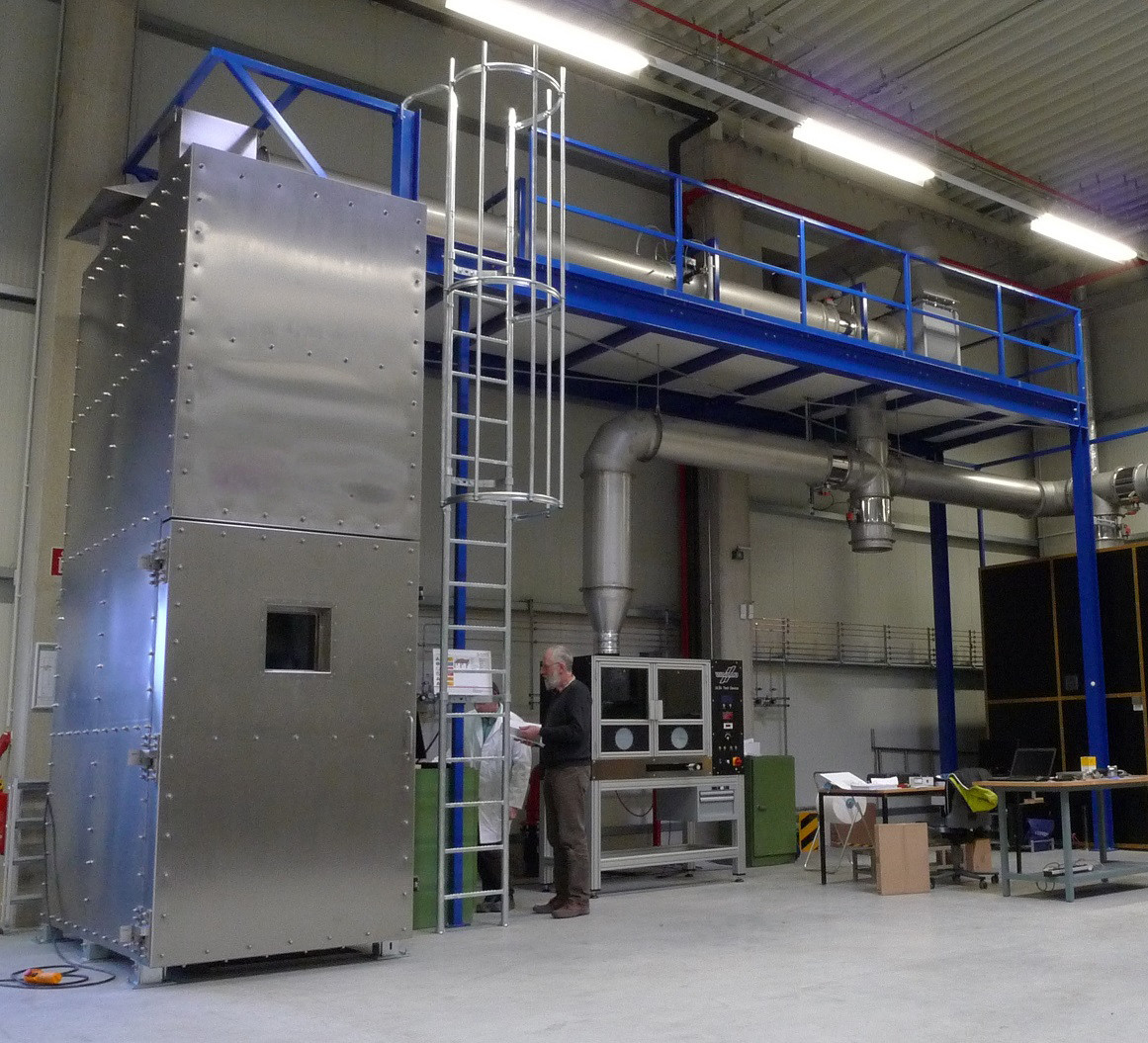 Adjustable Fire Testing Equipment For Building Materials Testing