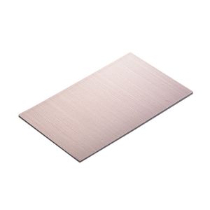Brushed Surface UV-Resistant Cladding Composite Panel