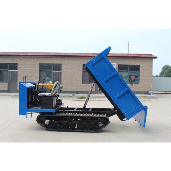 ISO9001 Certification Hydraulic High Performance 1 Ton Tracked Dumper