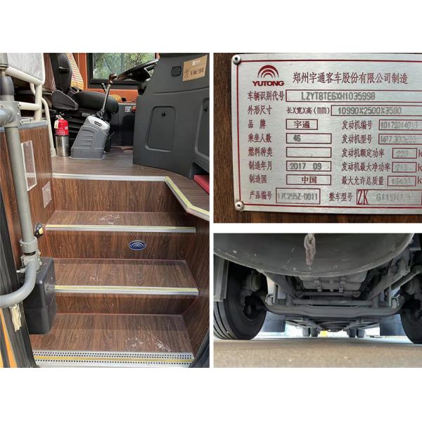 46 Seats Used Luxury Coaches Euro 5 Left Hand Drive Diesel