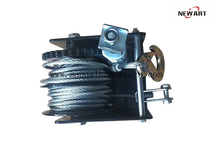 Heavy Duty Worm Gear Winch Worm Drive Hand Winch Manual Hand Source
