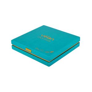 Buy cheap 2mm Paperboard Chocolate Paper Boxes With Gold Hot Foil Stampping product