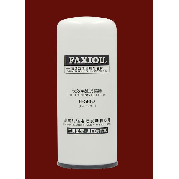 White Spraying DFM Diesel Engine Oil Filter FF5687 M72x2