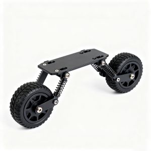 Obstacle Crossing Auxiliary Wheel Bracket High Strength CNC Machining China