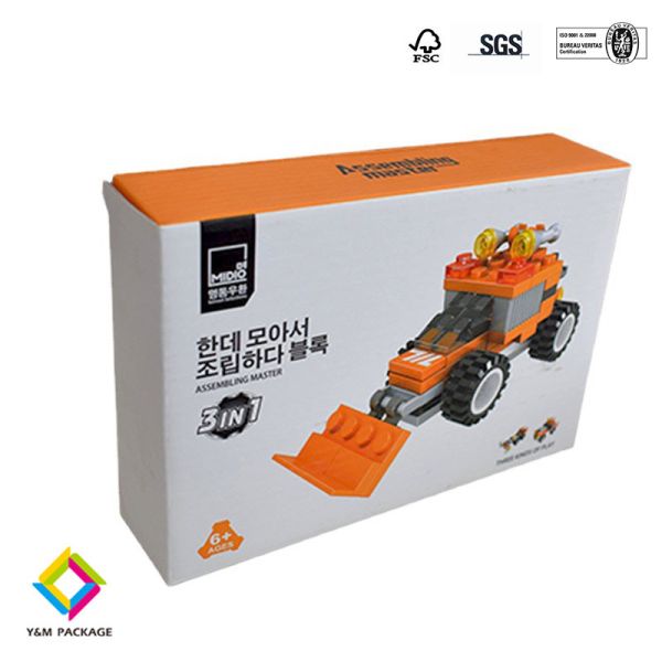 colorful Printed corrugated Packaging Boxes products toy packing