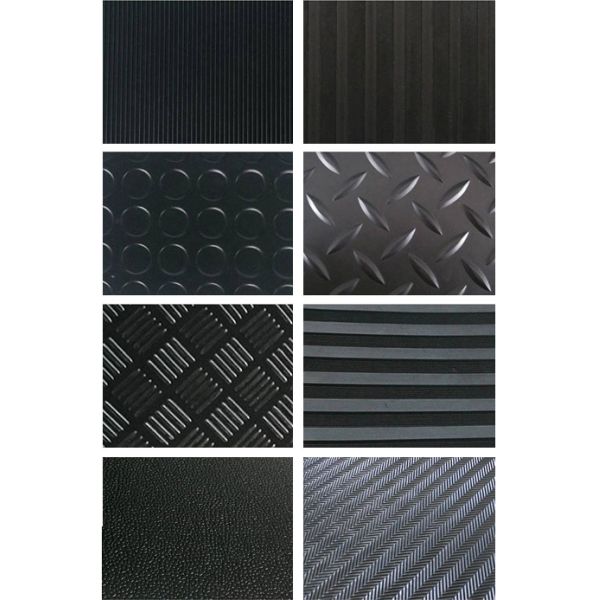 4 MM Thick Stud Coin Rubber Garage Floor Runner Rolls