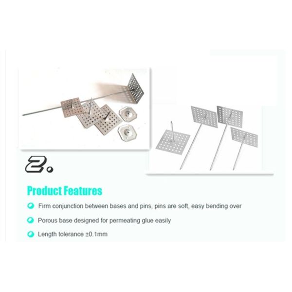 Exterior Wall Rock Wool Insulation Pins For Soundproofing Works