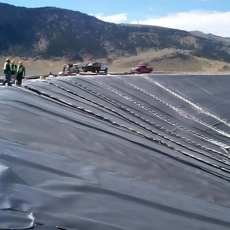 Direct Selling HDPE Geomembrane 1mm 2mm Thickness High Friction Coefficient for Slope