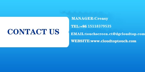 CT-C8329 27.0 Inch USB Capacitive Touch Screen cover glass and sensor glass