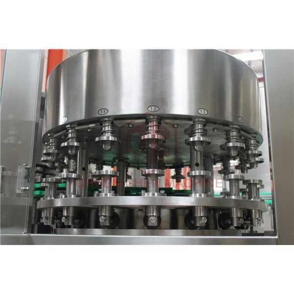 Volumetric Bottle Vial Filling Aluminum Canning Equipment With Bottle Washing