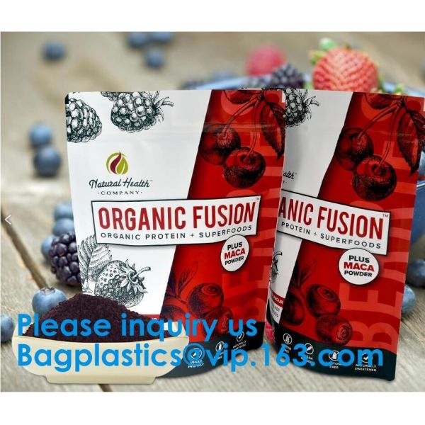 Stand Up k Logo Printed Kraft Craft Paper Bags Food Grade Stand Up Zipper Frozen Pouch Bag Bagease Bagplastics