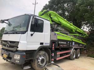 Buy cheap 9 MPa Refurbished Concrete Pump Truck Zoomlion 47m Diesel Powered product