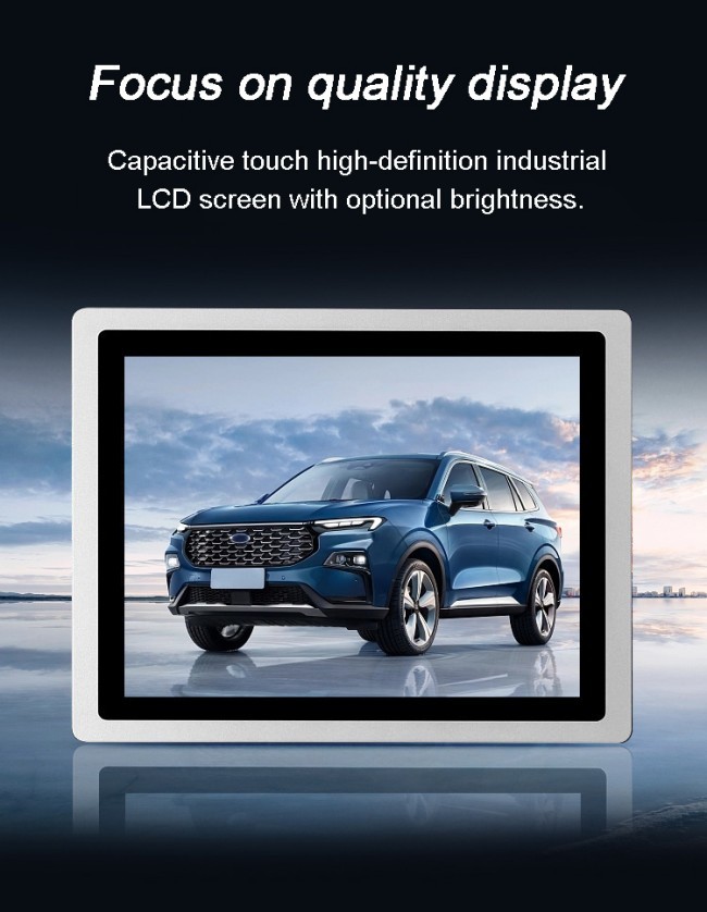 15.6-inch Industrial Touchscreen Display Ip65 Wall Mount Linux Win 10 Rk3568 Rk3588 Open Frame Hmi Panel Pc