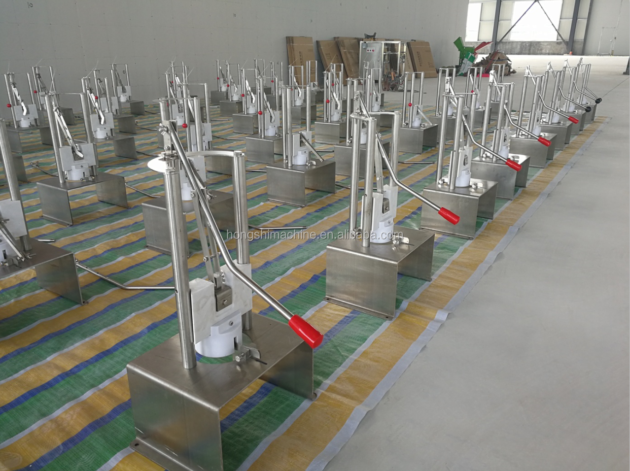 Factory Directly Automatic Food Processing Machine Manual Pineapple Cutter