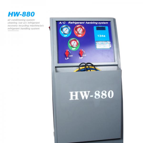 Pressure Protection LCD Display 50HZ 134a Portable AC Service Machine
