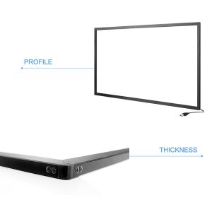 Interactive Infrared Touch Monitor Panel Multitouch Waterproof