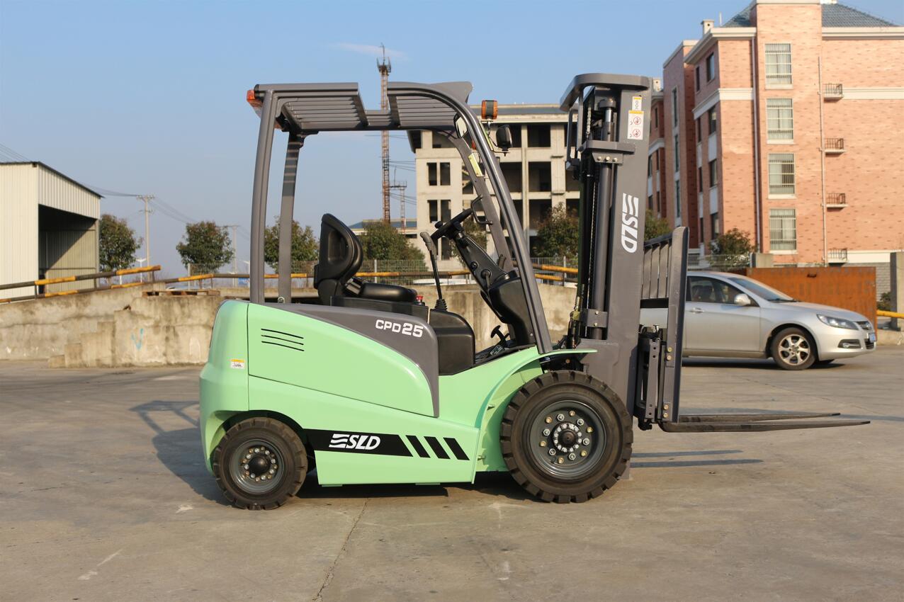 CPD25 2.5T 48V AC Motor Mini Electric Forklift Truck With Curtis Controller