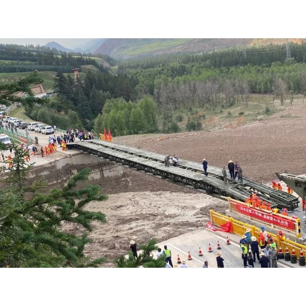 Design Axle Load 13t Mechanized Bridge Emergency Bridge