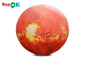 Buy cheap 3m 10ft Solar System Inflatable Sun With Led Light product