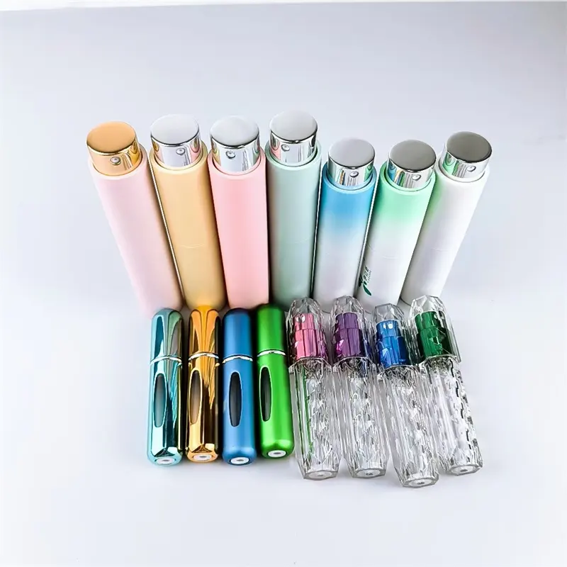 10ml empty rotatable perfume atomizer spray perfume bottle