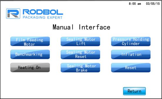 Fresh Meat Modified Atmosphere Packaging Machine 5KW For Manufacturing Plant