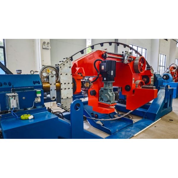 1250 Al Wire Wire Buncher Machine For Physical Foam Coaxial Wire 0.08mm