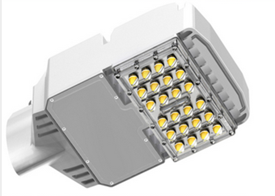 Copper Pipe Heat Sink Aluminum Led Housing 40w Street Light Motion Sensor IP65