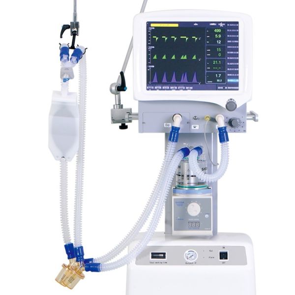 High Oxygen Icu Ventilator Machine / Lung Breathing Mobile Ventilator Machine