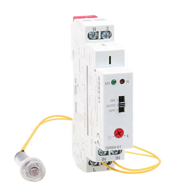 Photoelectric Timer Light Sensor Relay AC110V-240V
