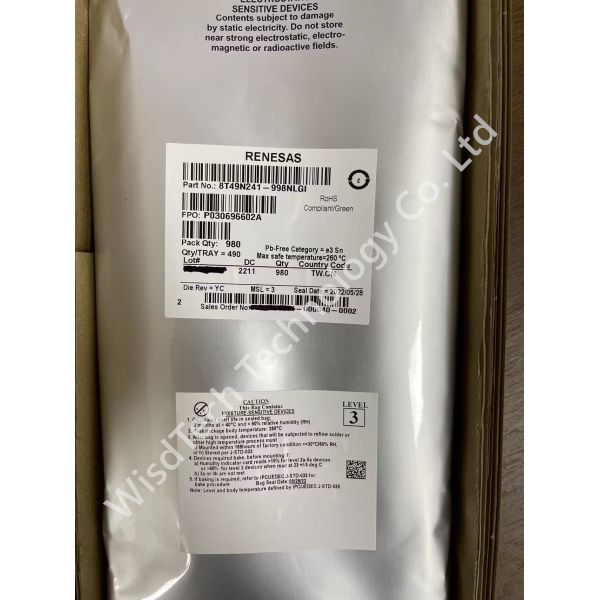8T49N241-998NLGI FemtoClock NG Universal Frequency Translator