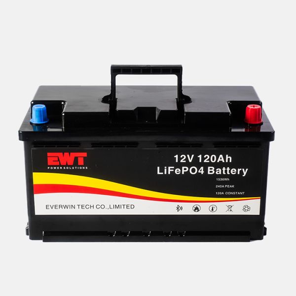 12V Lithium LiFePO4 Battery for Solar Energy Storage Systems 12V 120Ah IFR32700 Lithium Iron Phosphate Battery