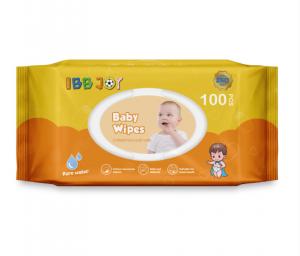 China Chamomile Baby Wet Wipes BB Joy Bamboo Wet Wipes Moisturizer 20*18mm on sale