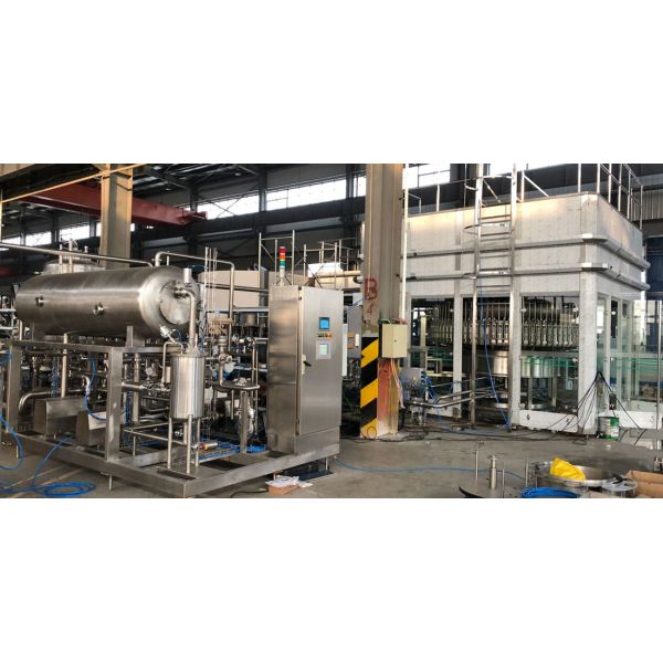 Co2 Beverage Filling Machine 20000liter / Hour For CSD Drink Production Line