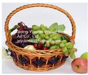 Buy cheap 2016 wicker handle basket wicker fruit basket bamboo wicker baskets product