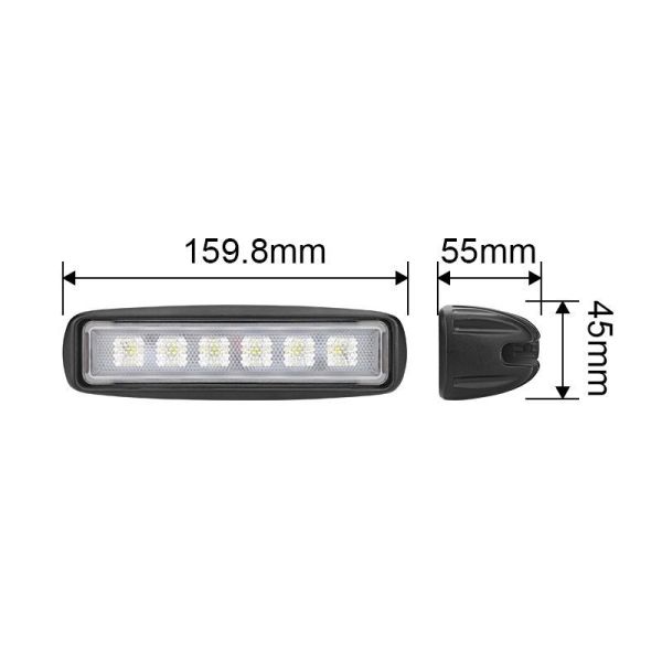 Auto SUV Truck Driving Light 12V 24V 30W LED Working Light