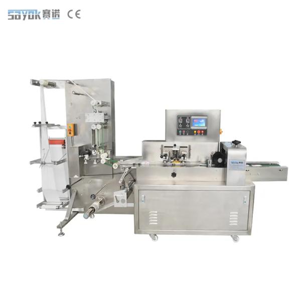 Baby Wet Wipes Packing Machine Wet Towel Tissue Production Line 220v