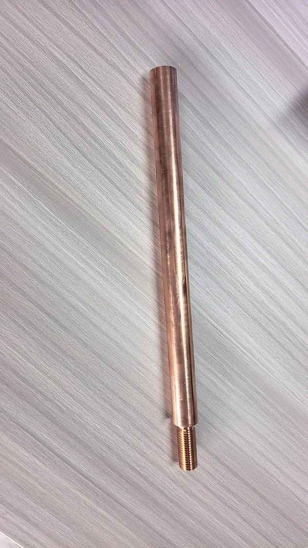 Anti-Slip Knurl Copper Insert Injection Molded Internal Thread Copper Inserts Custom Machining