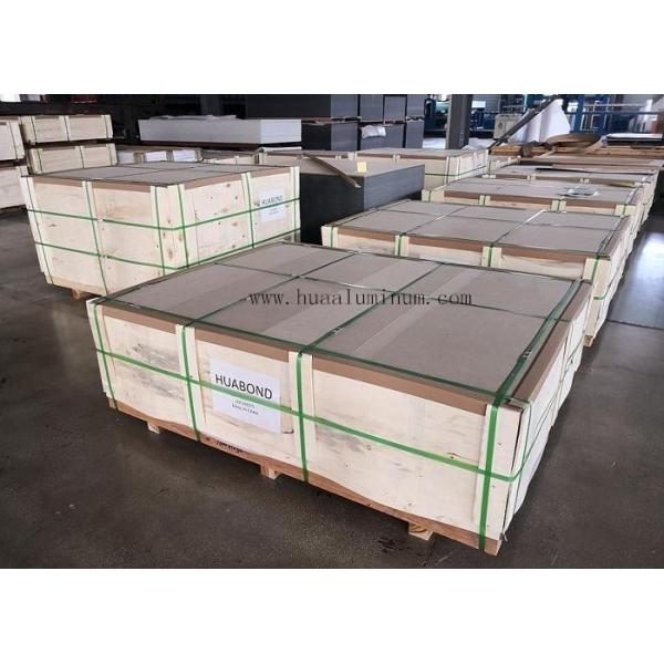 Anti Static Glossy ACP Sheets 11.50m Aluminum Composite Panel Cladding