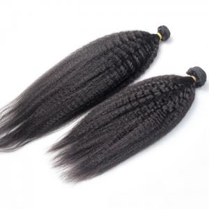 China 100% Human Yaki Straight Hair Weave Unprocessed Grade 7A Virgin Remy Hair on sale