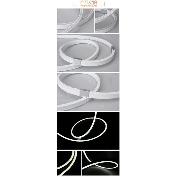 12v / 24V Flexible Neon Rope Light , Silicone Flexible Waterproof Led Strip