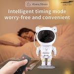 Crafted Lifelike Astronaut Projection Light With Timer